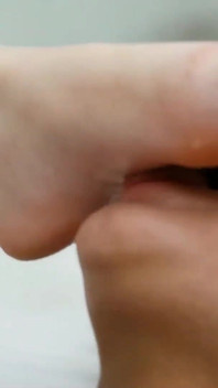 Dominant Lesbian Girlfriend Feet Licked by Devoted Girl Worship