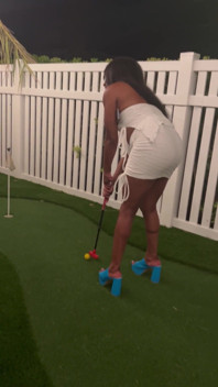 Playing Gulf with Hot Fijii Pornbox Shortie Vibes