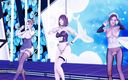 3D-Hentai Games: Hurly burly sexig städerska het striptease 4K