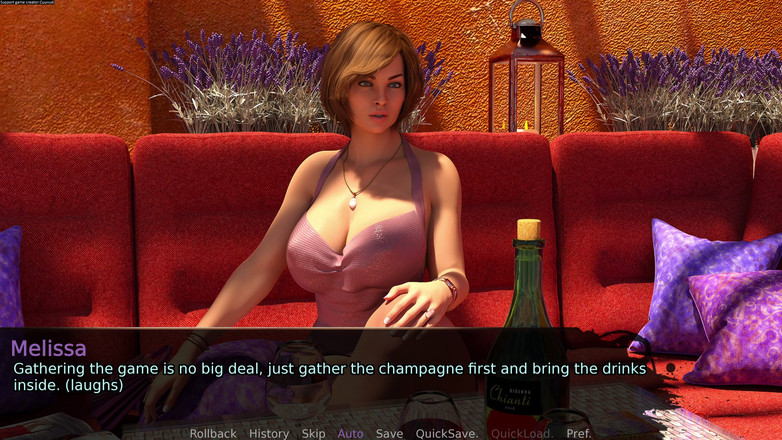 Porngame201: Melissa's avonturen speciale ep-update 4 moet doorgaan