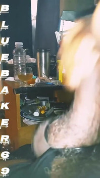 Honění mé phat nesestříhané čůráka a Cummin 'a Fontána náklad!
