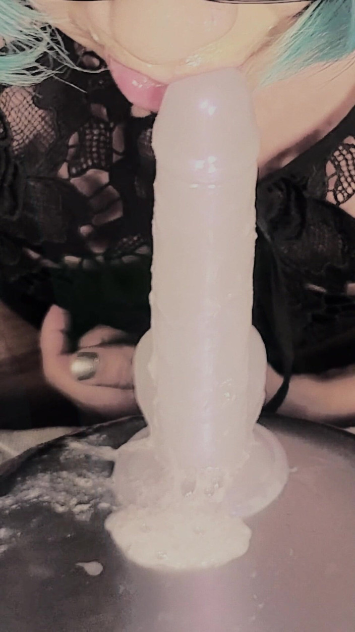 kandiKane: Sexy Sissy Slut Kandi Smoking &amp; Sloppy Sucking