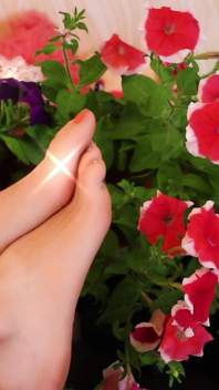 Flowers and Feet