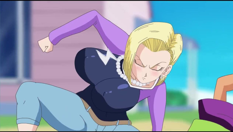 Miss Kitty 2K: ボールのためのアンドロイドクエスト - ドラゴンボールパート1 - 楽しむ人造人間18号