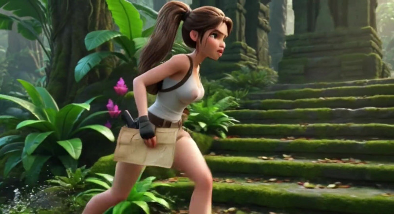 My night collection: Lara Croft khám phá kho báu Amazon và đón nhận tinh...