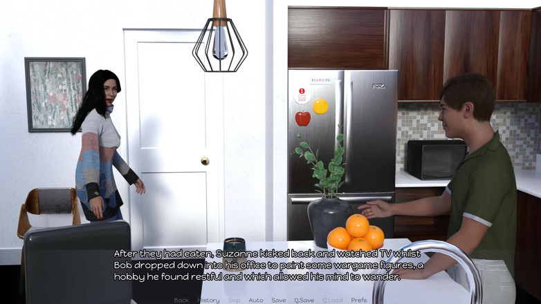 Dirty GamesXxX: Tiga Panel: Creampies untuk Isteri Panas - Episod 1