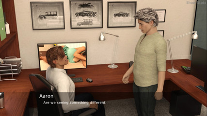 Porny Games: Projek hotwife - masa panas di tempat kerja (72)