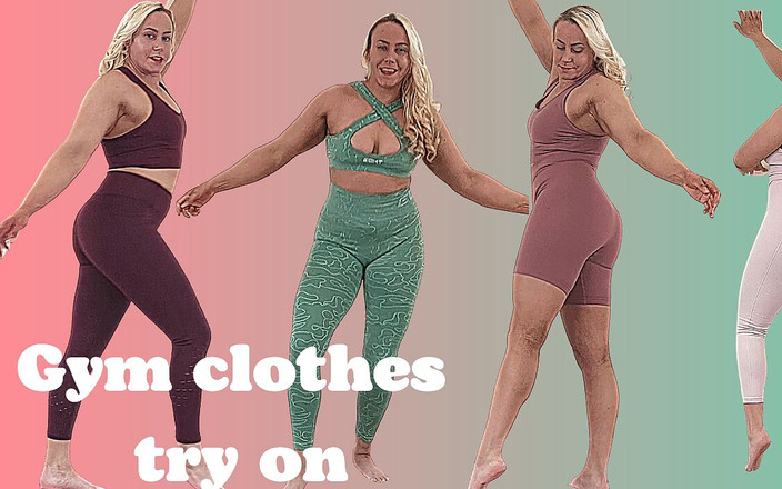 Michellexm: 性感的健身房衣服试穿