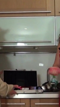 BBW young brunette gets banged in doggy style