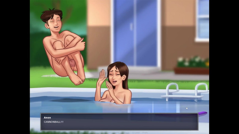 LewdArcade: Summertime saga Jenny Animation Collection [deel 03] naakt seks spel [18+] volwassen spel