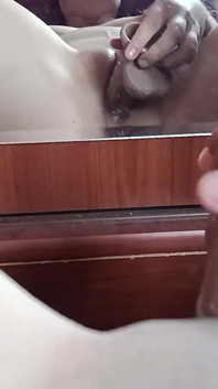POV Online Masturbation in Front of a Mirror for John's Lover