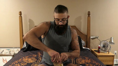 TripleXTransMan: कामुक ग्लास डिल्डो प्ले