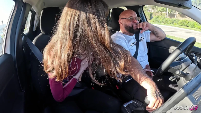 Scout69: Crazy German Small Tits Teen Seduce Step-dad to Old Young...