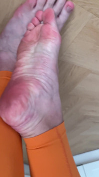 Flip-flop-fußshow