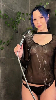 Soaked and Teasing in My Shirt