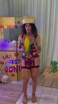 Come See What a Delight Happened in This São João 2025 Sabrina Being Passive and Taking a Lot of Dick
