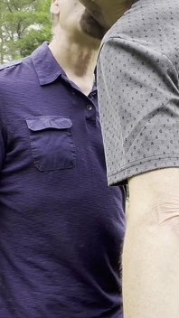Stepdaddy’s Boy Wants to Swallow From Stepdaddy’s Fat Cock and Fuck His Hole, 2 Cum Loads Out in the Woods