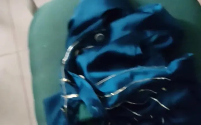 Satin And Silky: Satin Silk Handjob Porn - Nurse Satin Suit Handjob in Locker...