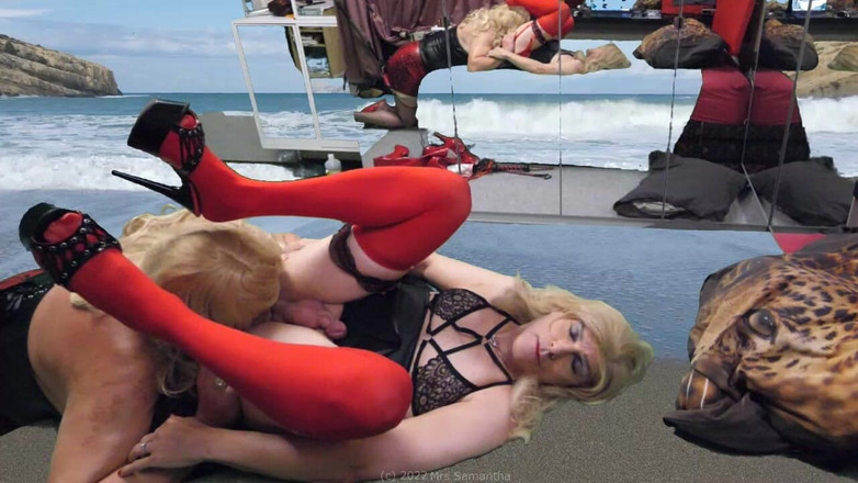 Mrs Samantha: Bà chơi marina trong Krete Surf