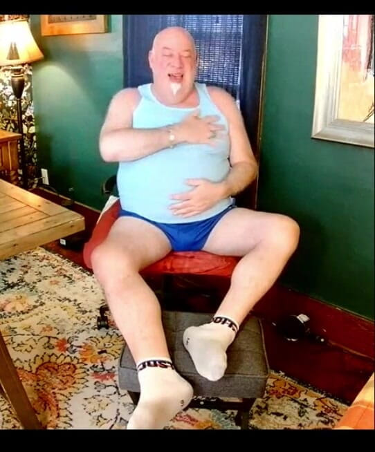 beardaddychub: Webcam-für fan!