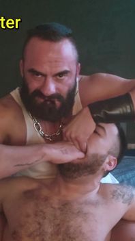 Gagging & Training My Hairy Sub's Throat