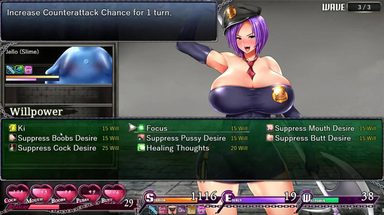Cumming Gaming: Karryn's gevangenis stille wandeling door [pornoplay hentai-spel] afl. 6 ze redt haar...