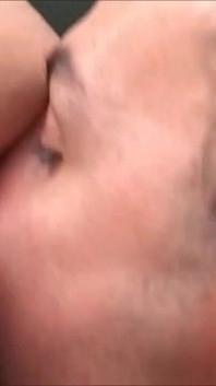 Big ass wife gets fucked in her hairy cunt - threesome