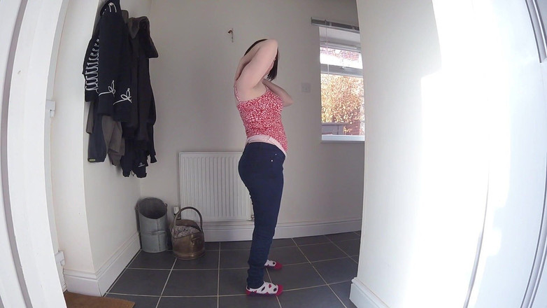 Littlevixen: Haley se svléká nahá