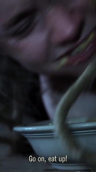 The Countess's Dog Is Fed and Dragged Across the Dungeon Floor
