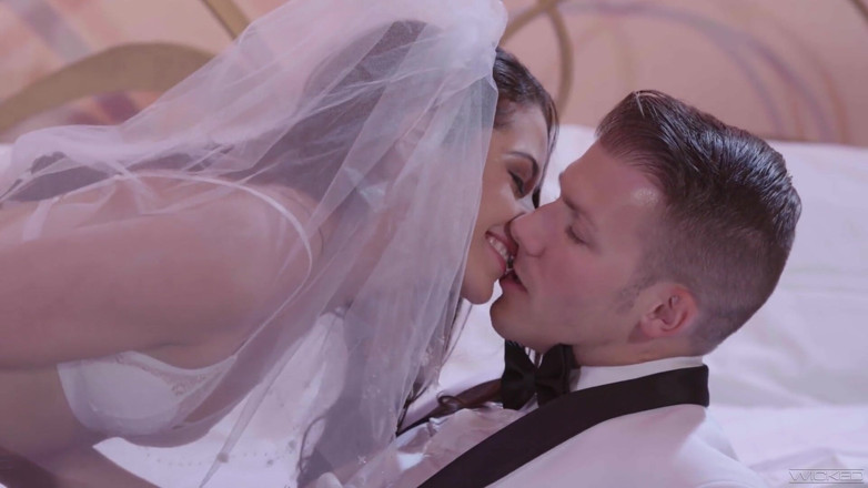 Wicked Pictures: Wicked - petite bride Avi Love fucked in wedding dress