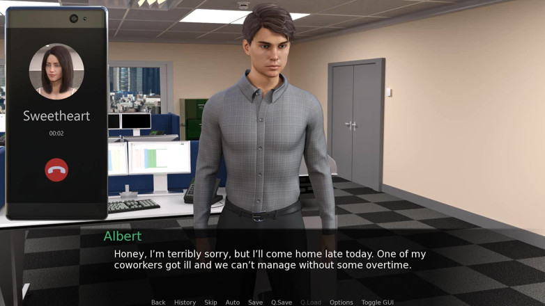Dirty GamesXxX: NTR Dream: 출근하는 남편과 섹시한 마누라