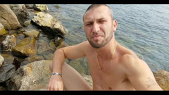 Boy jerking off: Schau zu, wie ich mich am Meer berühre