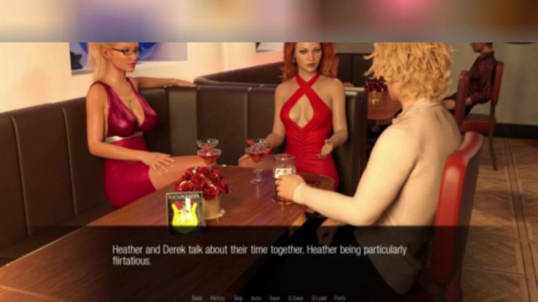 3DXXXTEEN2 Cartoon: Jessica's meisjesavondje uit. 3D porno tekenfilmseks