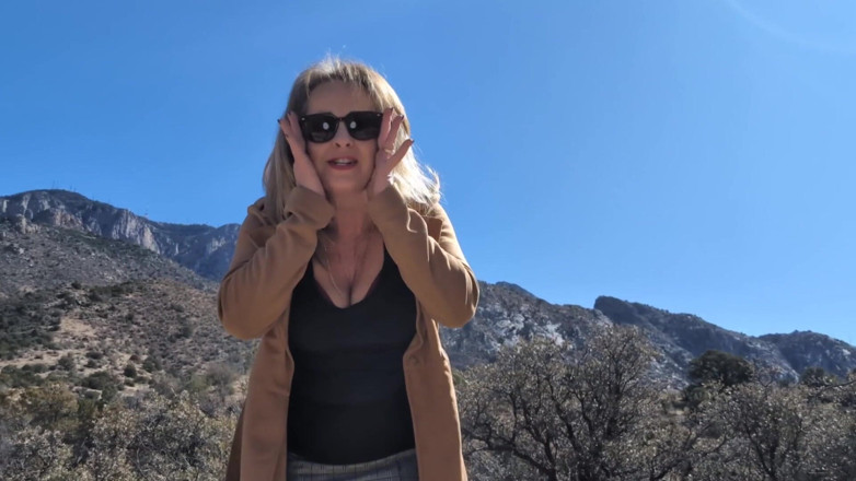 Little Linda: Cum Hiking with Me