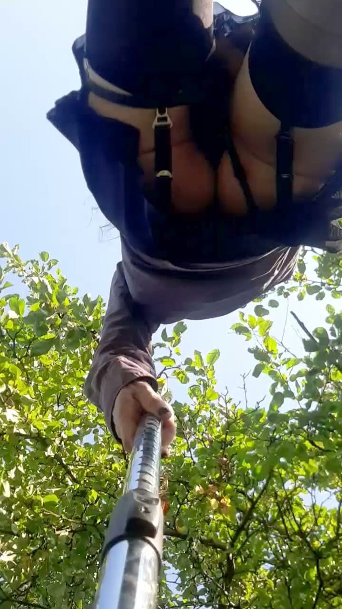 DiiVampy: Dildo Walk Outside