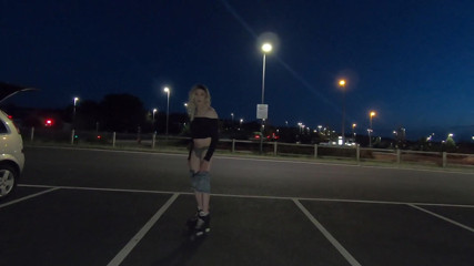The Midnight Minx: Minxys midnight skate