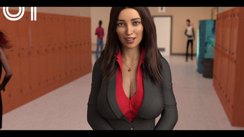 AVN Teller: Race of Life - nauczycielka brunetki chce przyjść do jej domu...