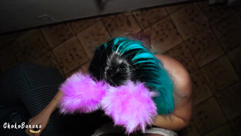 Chokobanana: Aku dicrot sama pacarnya di hari natal sampai aku crot...