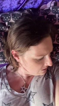 The Struggle to Orgasm Is Real for Hot Mature Brunette with Amazing Tits! New Batteries for the Win! Part 1 of 2
