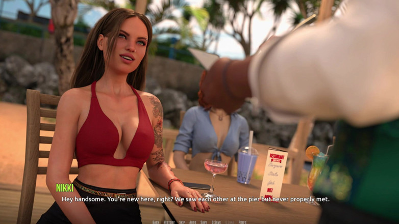 3D Cartoon Porn: Dominos Beach 15: John Car fickt Nikki Beach creampie