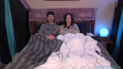 MrxMrsCox: Stepbrother fucks his stepsister while watching a movie in her...