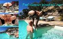 Hotvaleria: Nettoyeur de piscine pisse de partout