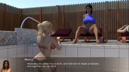 Dirty GamesXxX: Горячая жена проекта: милфа с огромными сиськами и ее первый лесбийский опыт - эпизод 10