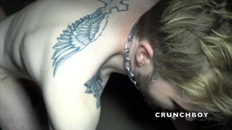 Gaybareback: Kalam used by the XXL cock of Antoine Maller