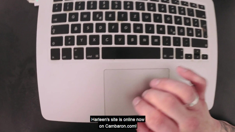 Cam Baron: Harleen van Hynten : entraînement de baise coquine ! Cambaron