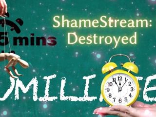 Goddess Misha Goldy: Shamestream: Sole Destroyed