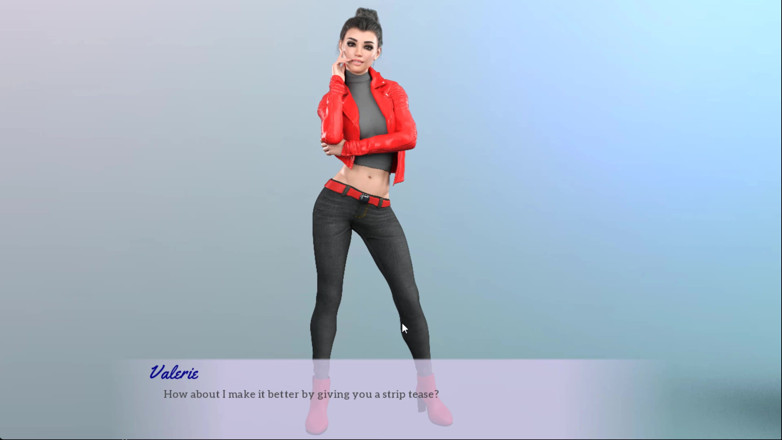 Johannes Gaming: Strip’n’Play avec Valerie - elle ne sait faire que la gorge...