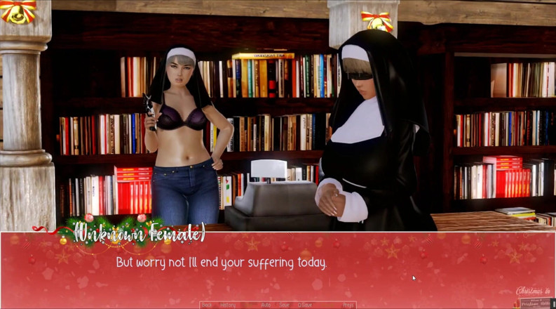 Cumming Gaming: Natale illimitato [gioco porno hentai di natale] ep.15 la sorellastra sophia...