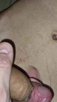 Skinny Skinny Boy and Big Dick Stepdaddy Cum All Over Each Other with Hot Cum From Ass Toy!