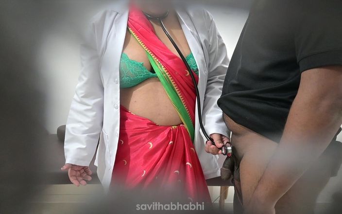 savithabhabhi: Une doctoresse vérifie la bite d’un Indien dans un hôpital